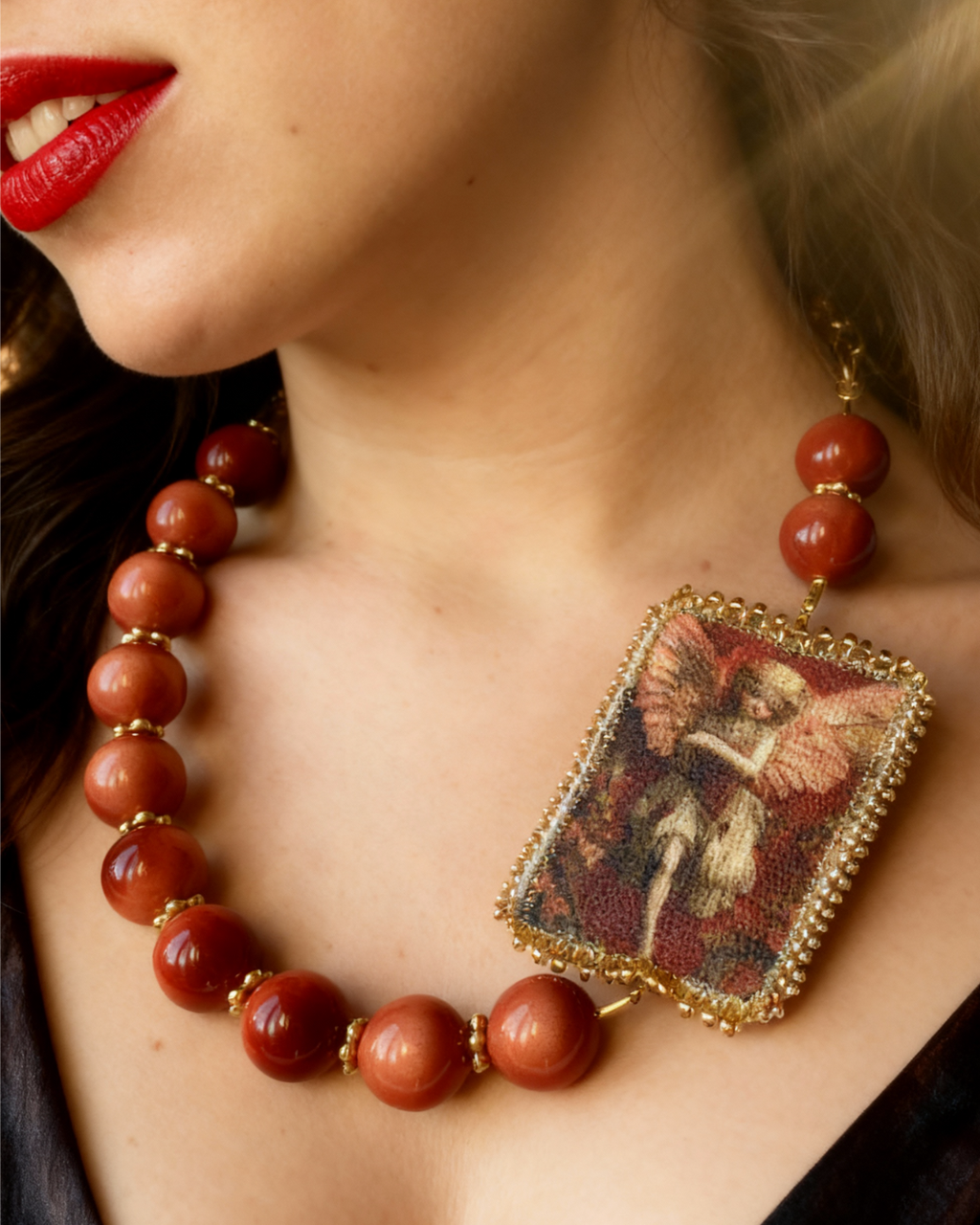 Collana Angel Rouge