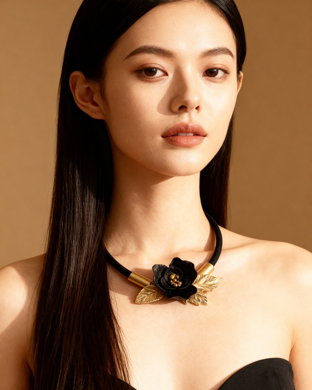 Collana Blossom Noir