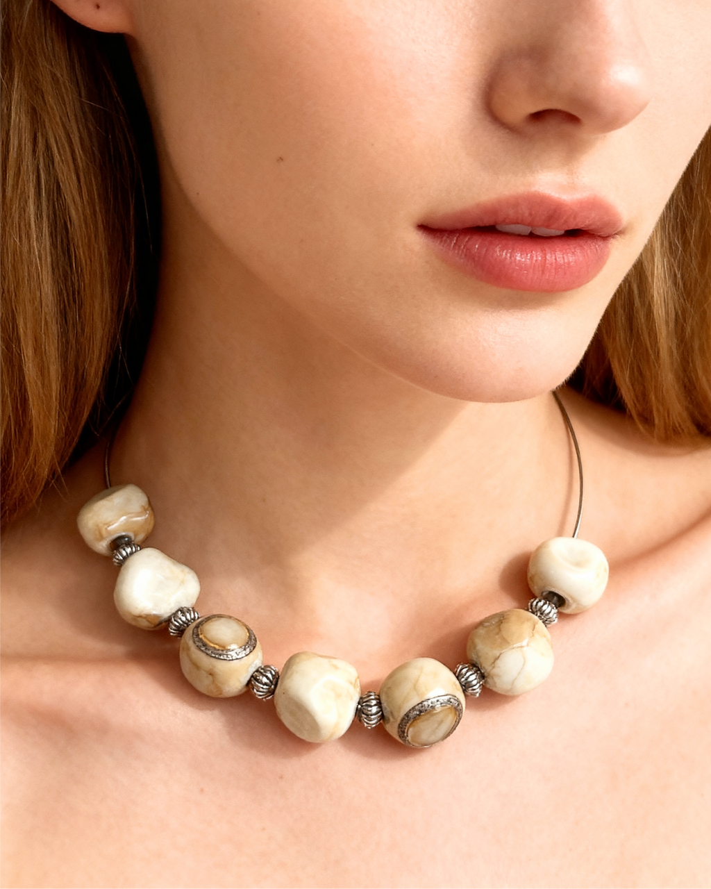 Collana Calypso Avorio