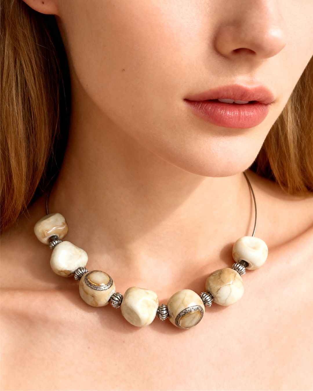 Collana Calypso Avorio