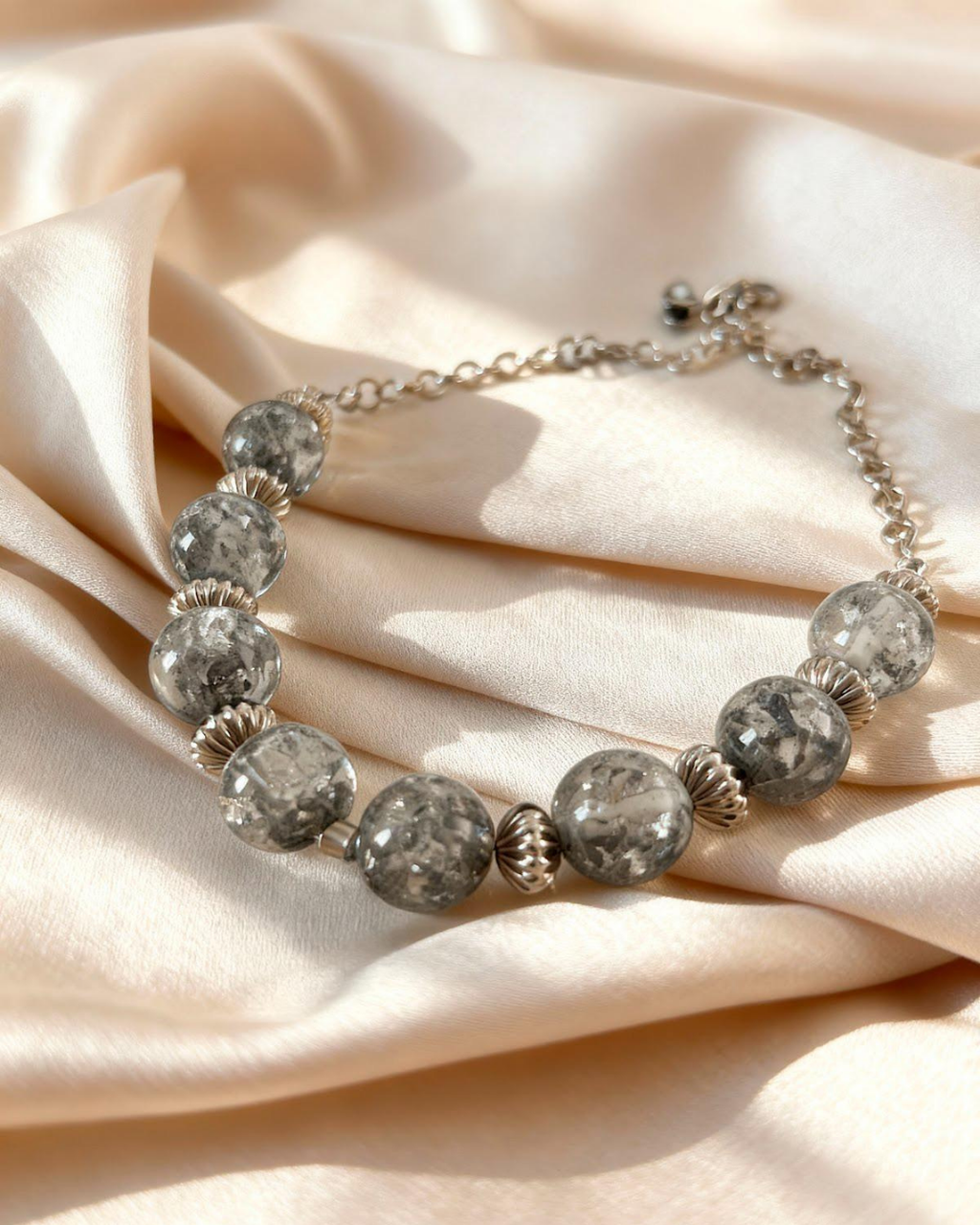 Collana Pearl Grey