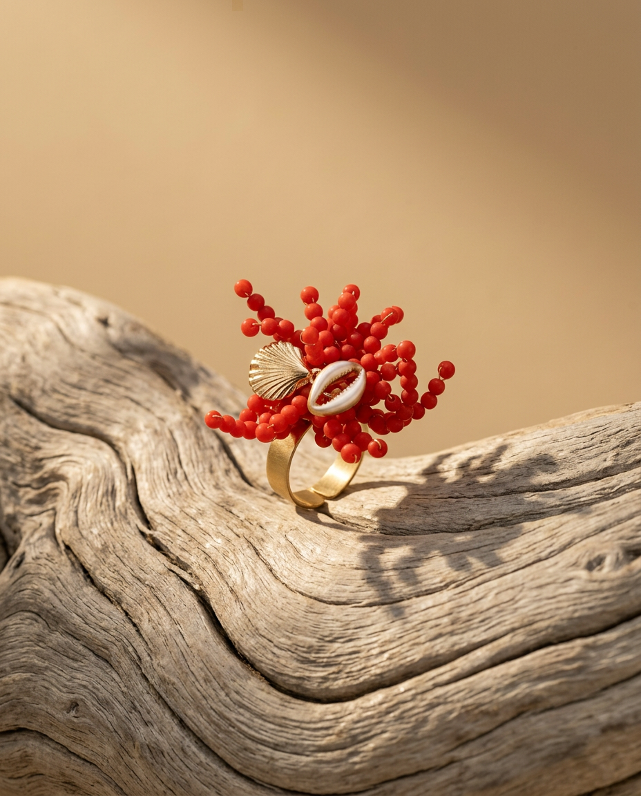 Anello Coralya Red