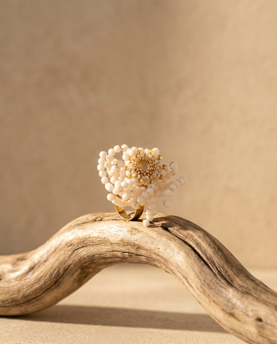 Anello Coralya White