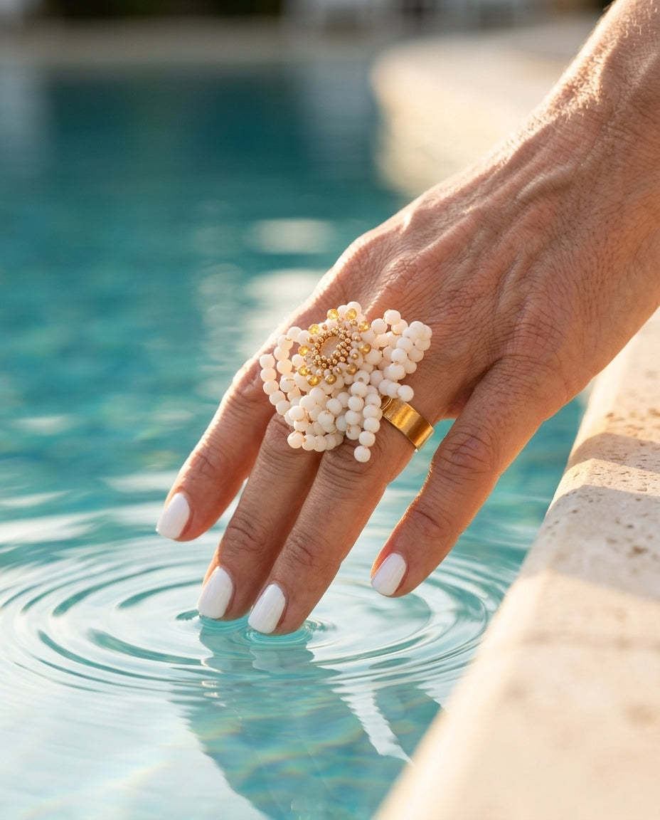 Anello Coralya White