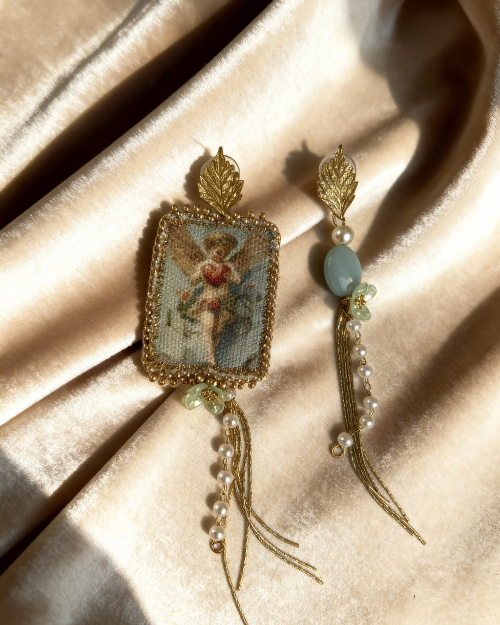 Orecchini Angel Light blue