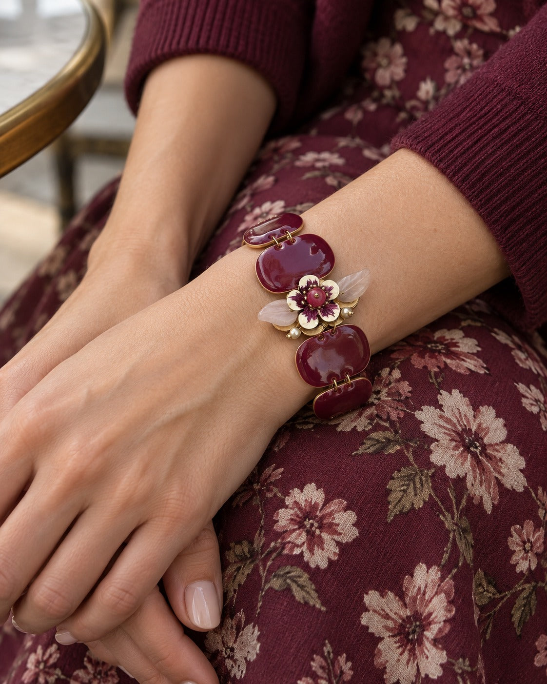 Bracciale Burgundy Précieuse