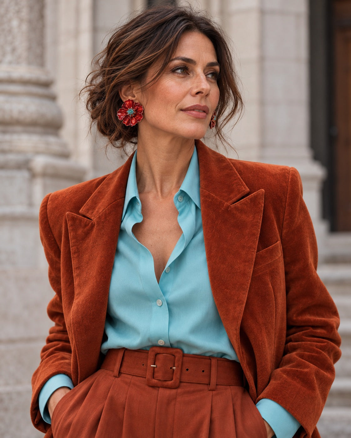 Orecchini Peonia Rust & Tiffany