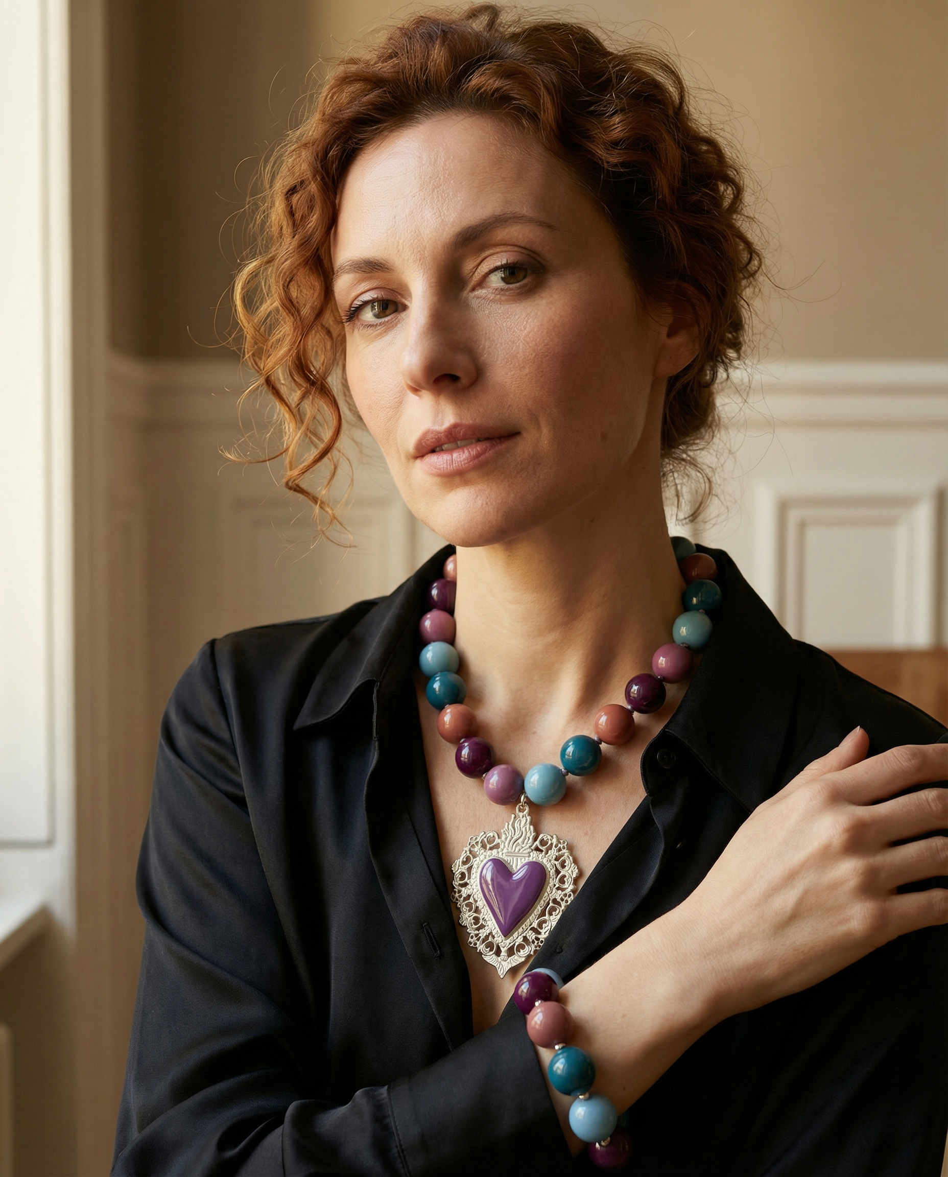 Collana Sacro Cuore Sinfonia di Primavera