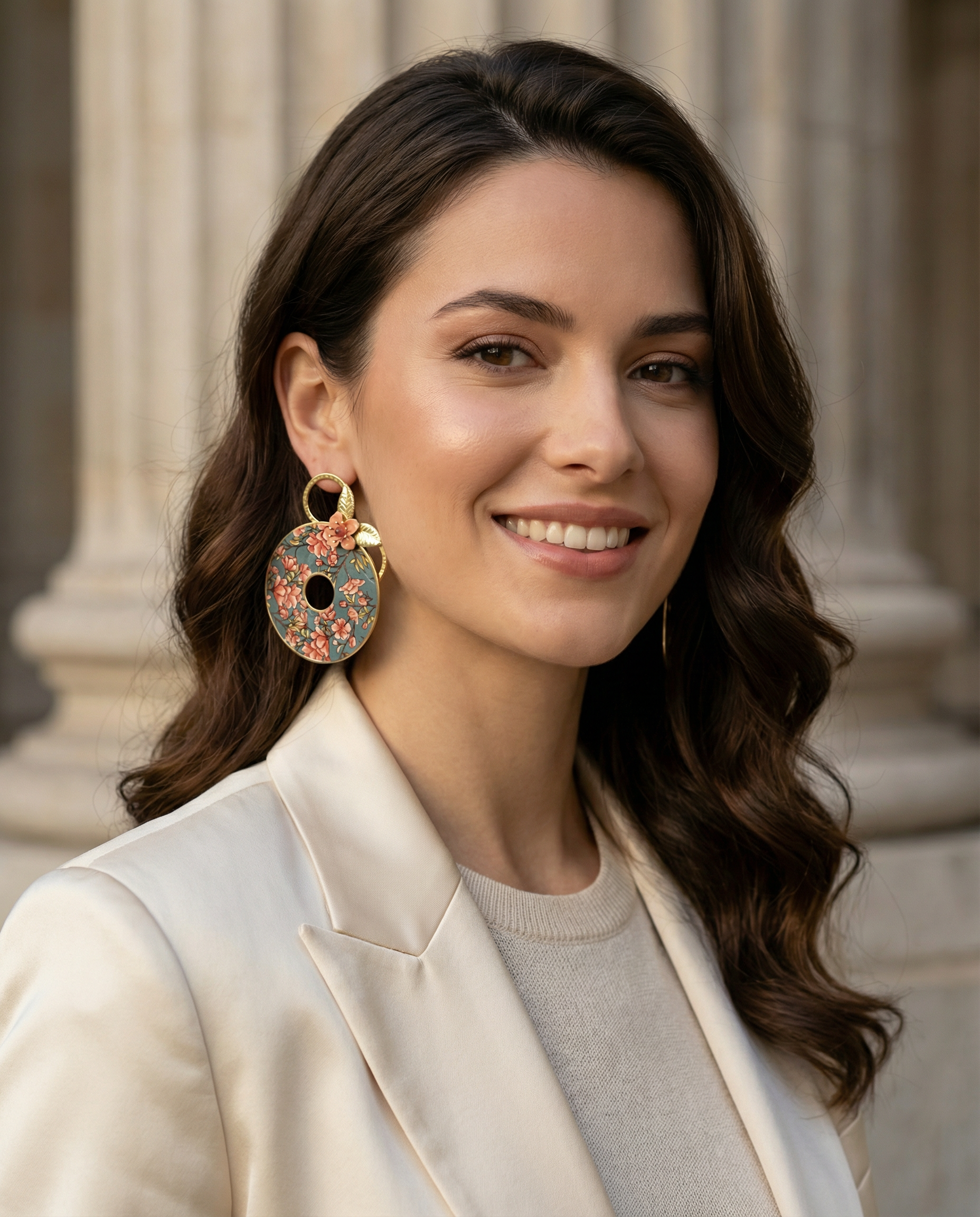 Orecchini Bouquet D'Oriente Circle