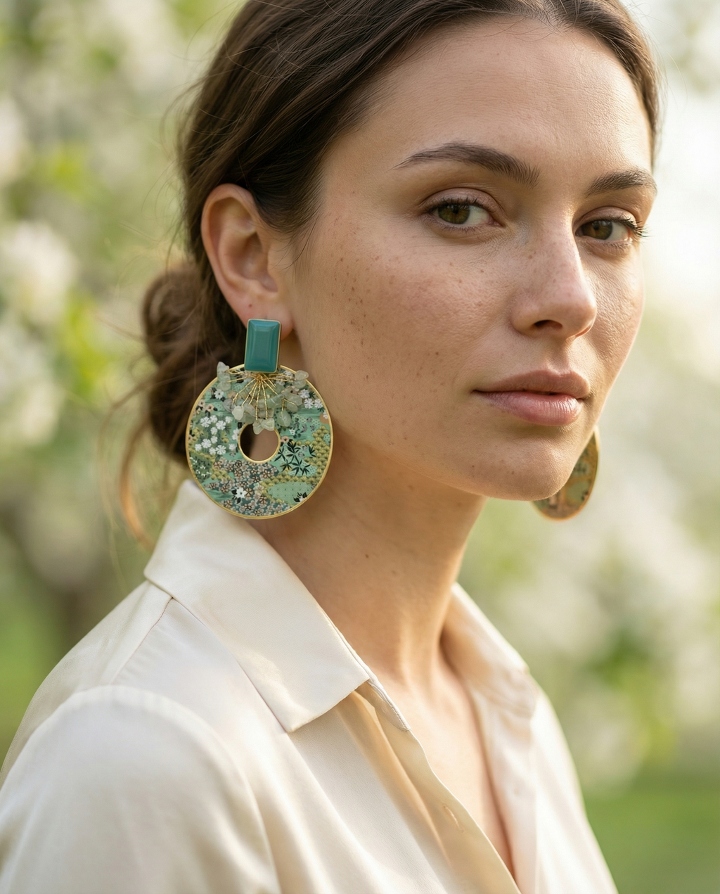 Orecchini Jasmine Circle