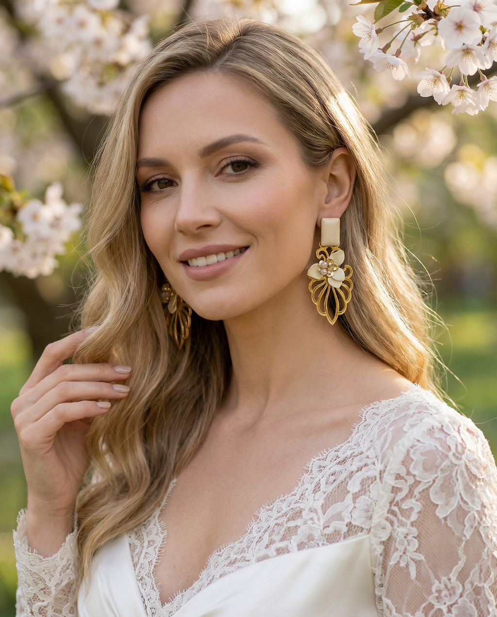 Orecchini Fleur Dorée
