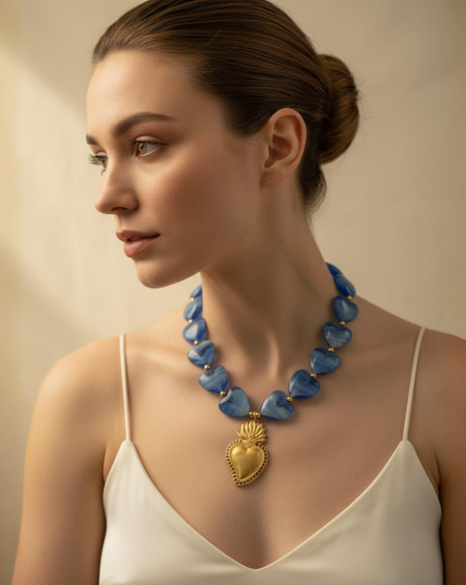 Collana Cuore di Murano