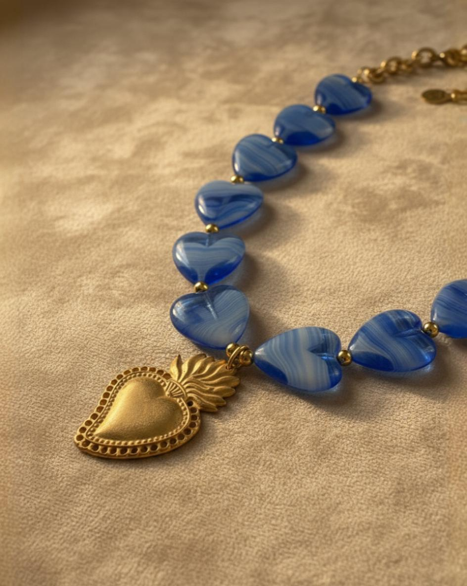 Collana Cuore di Murano