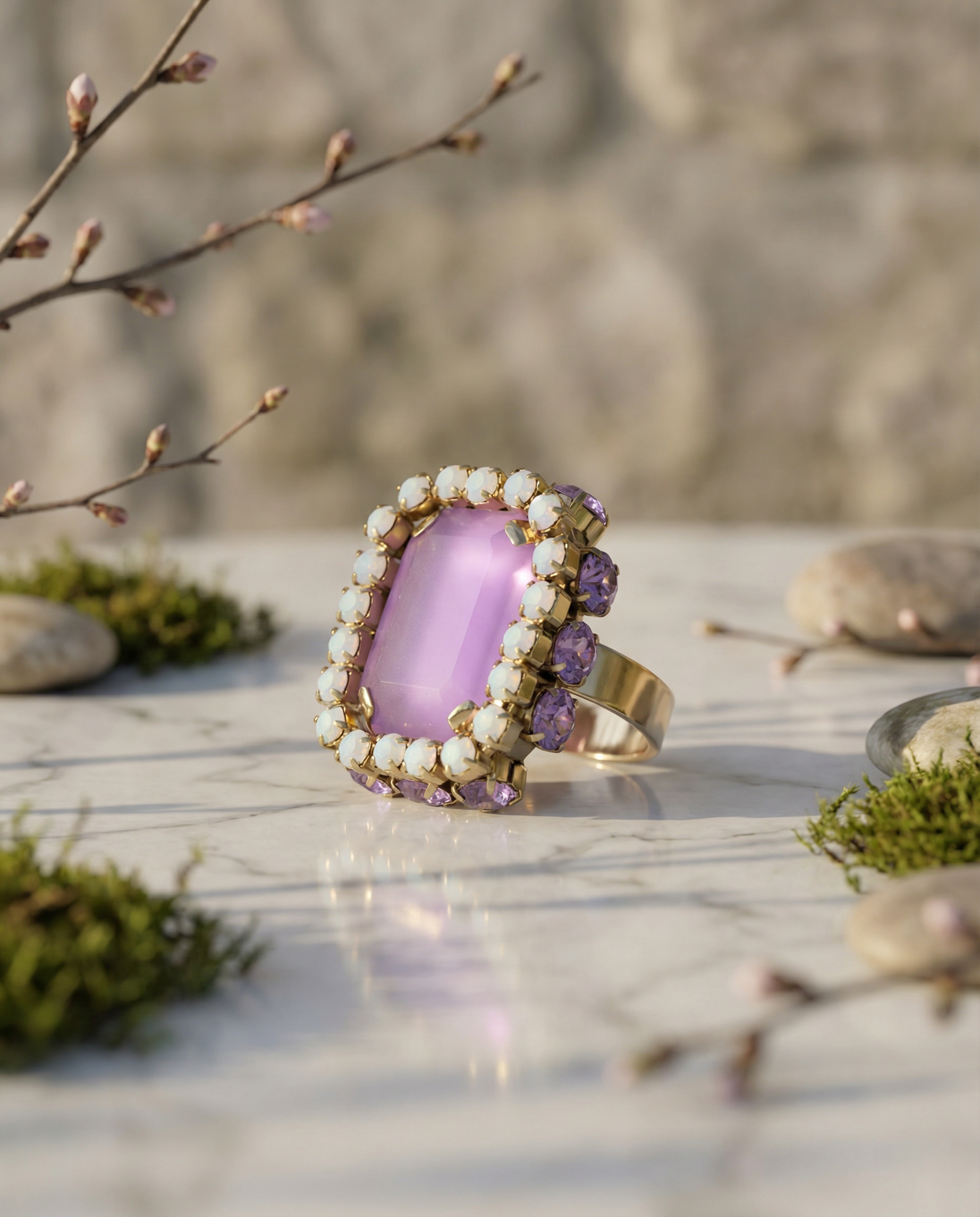 Anello Impero Lavender