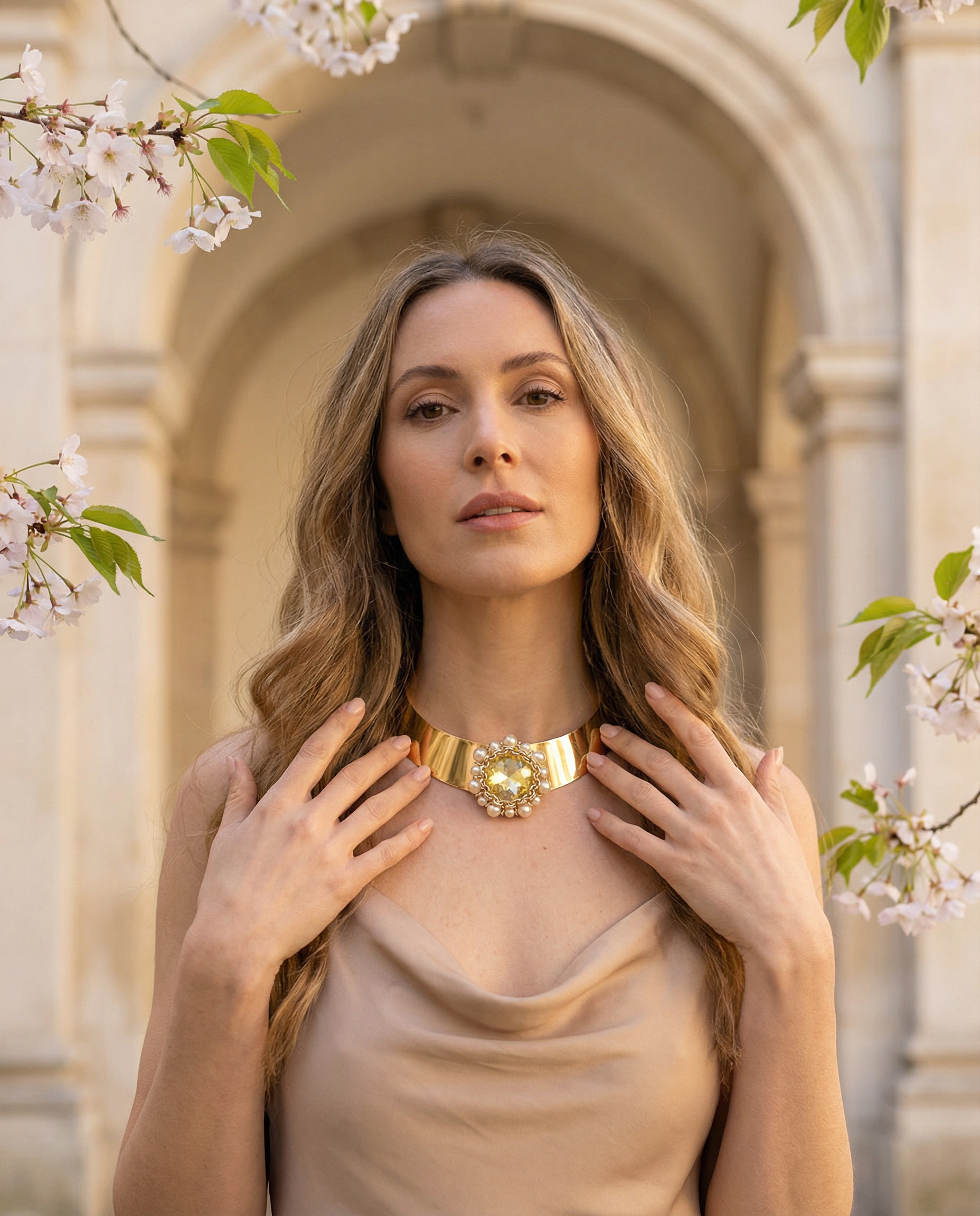 Collana Golden Bloom