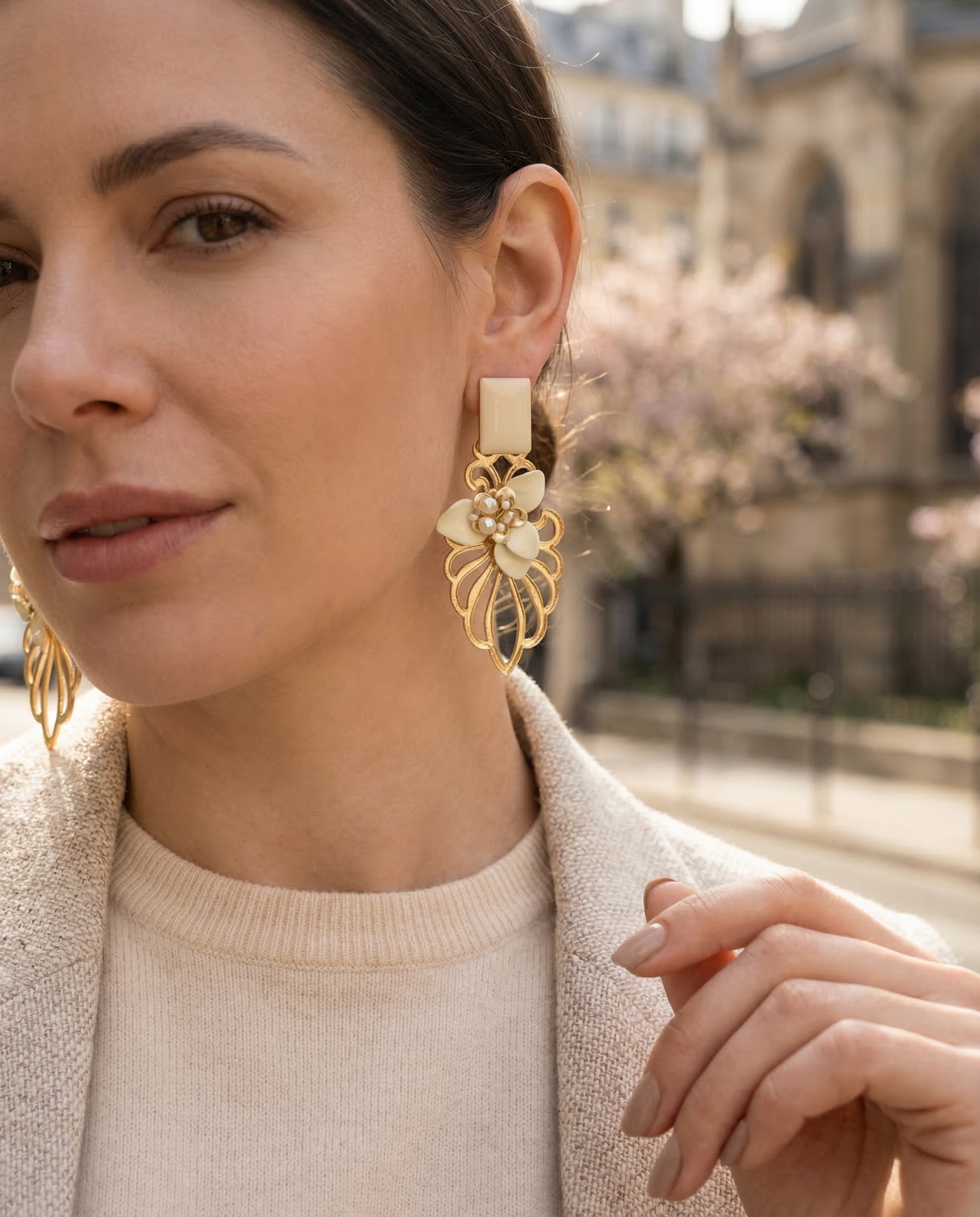 Orecchini Fleur Dorée