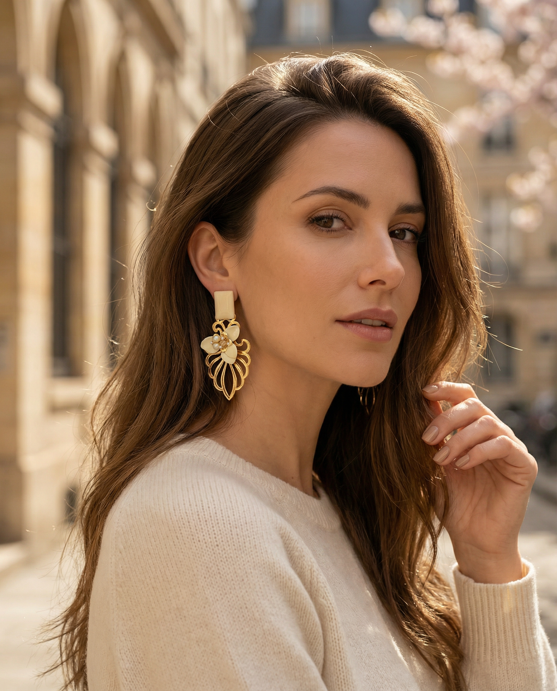 Orecchini Fleur Dorée