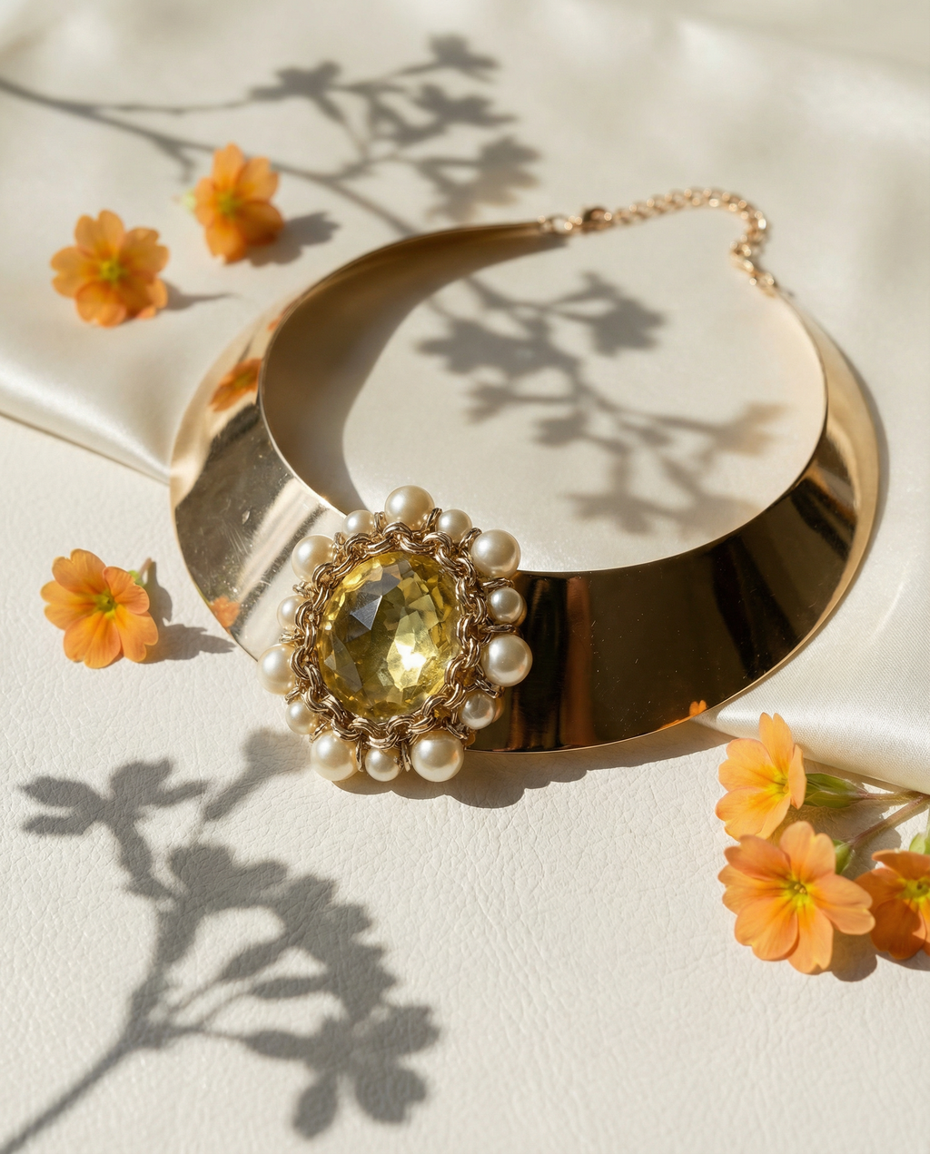 Collana Golden Bloom