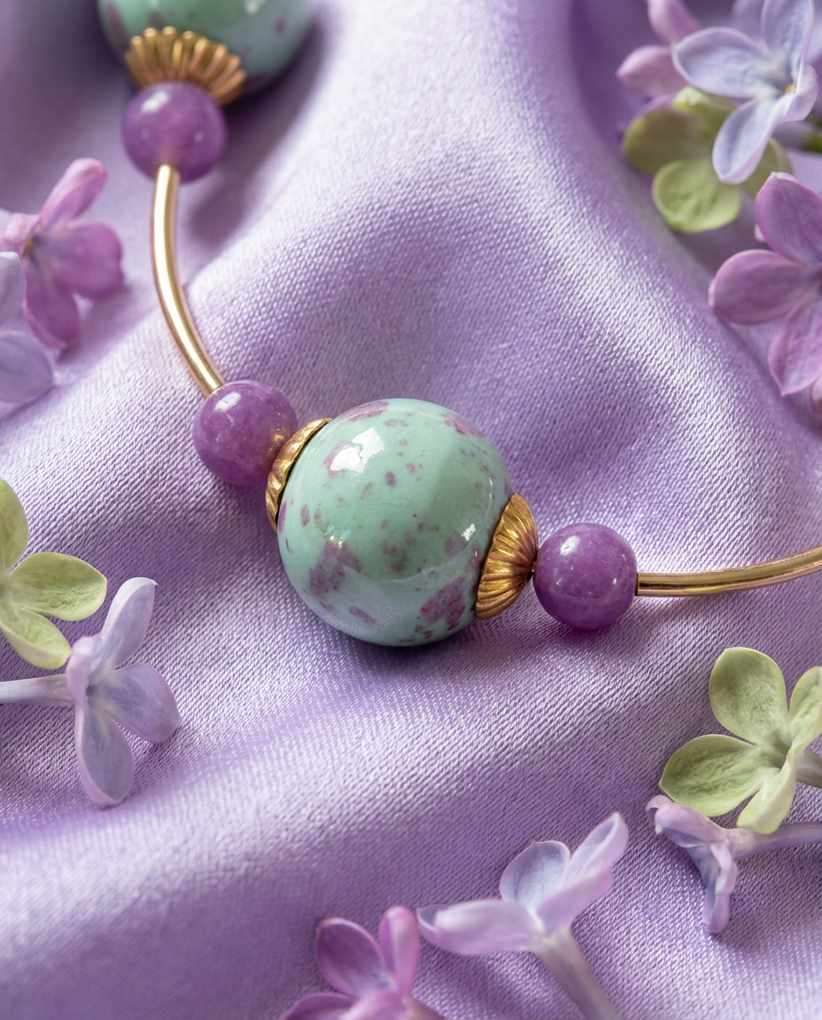 Collana Violet Tide