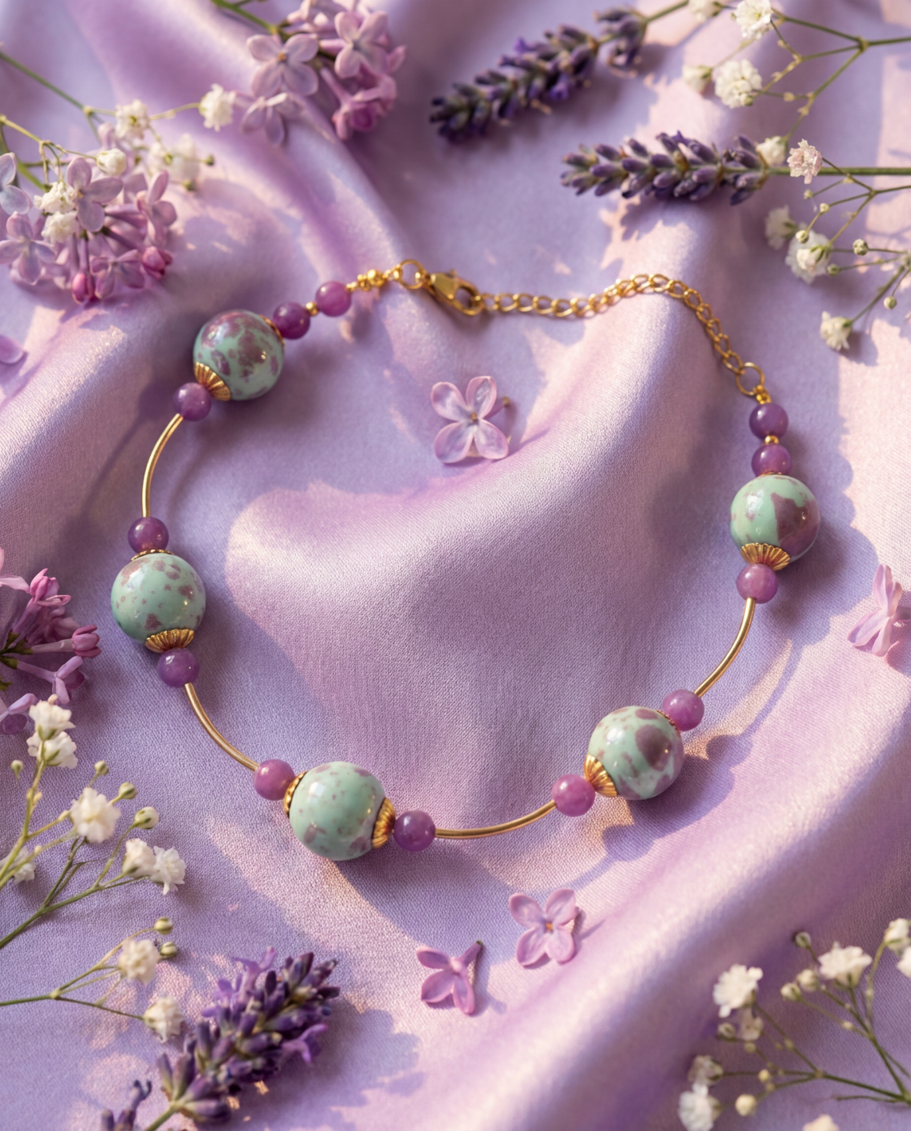 Collana Violet Tide