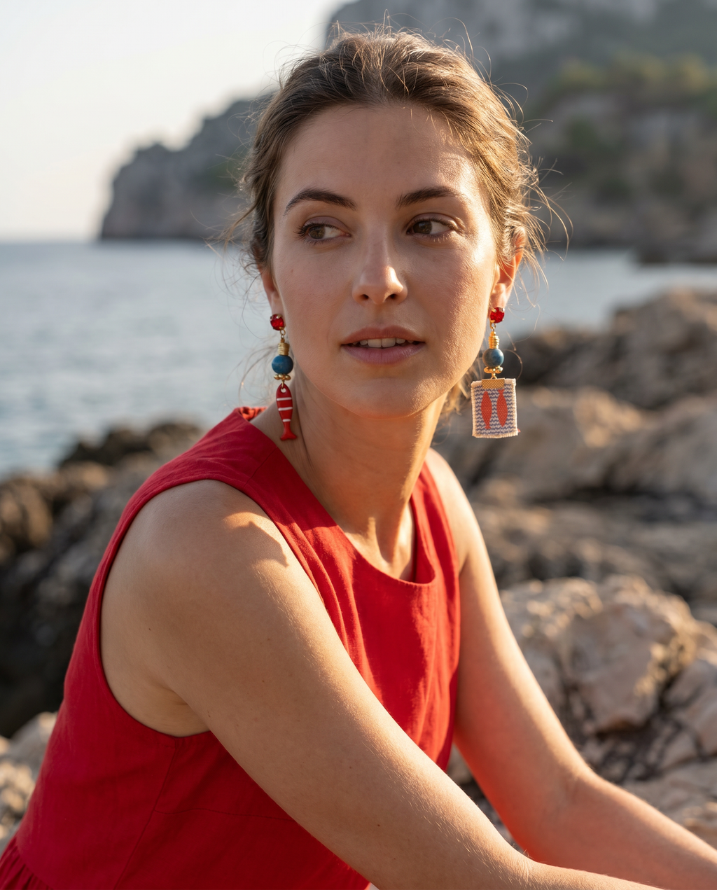 Orecchini Cartoline dal Mare - Pesci