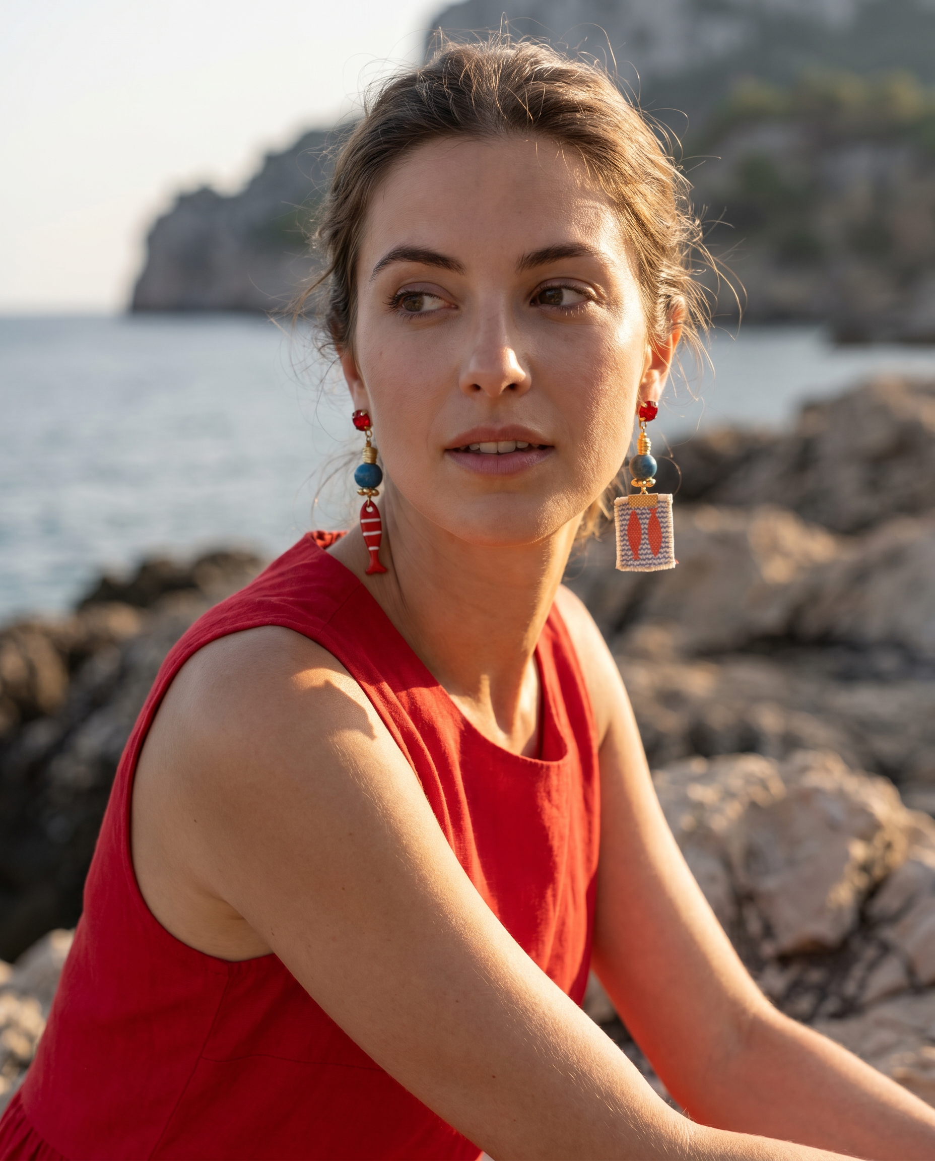 Orecchini Cartoline dal Mare - Pesci
