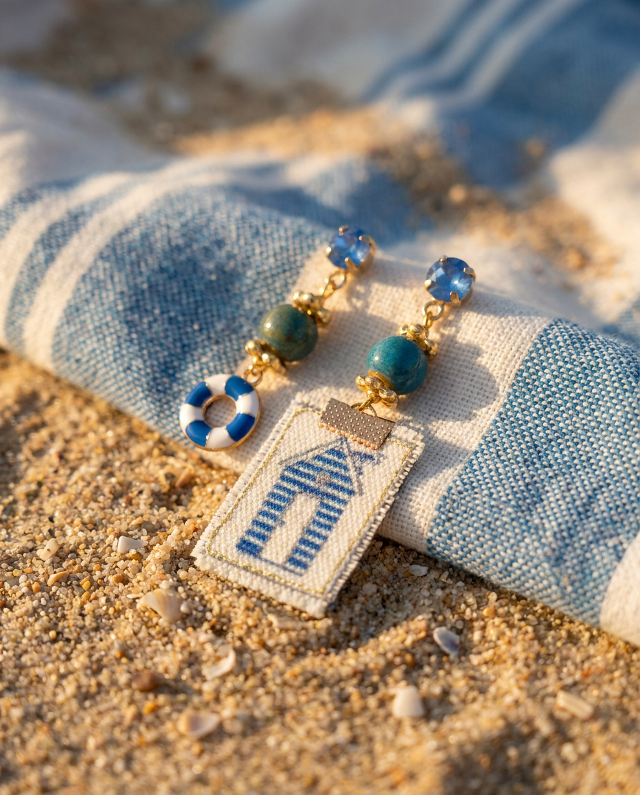 Orecchini Cartoline dal Mare - Lido