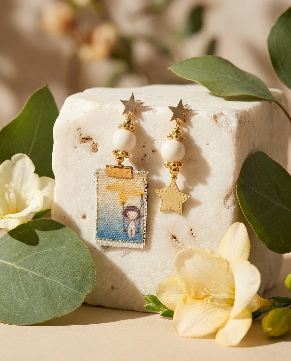 Orecchini Cartoline dal Mare - Stelle
