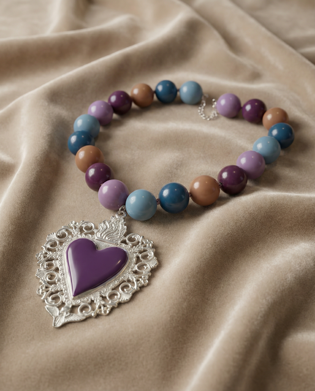 Collana Sacro Cuore Sinfonia di Primavera