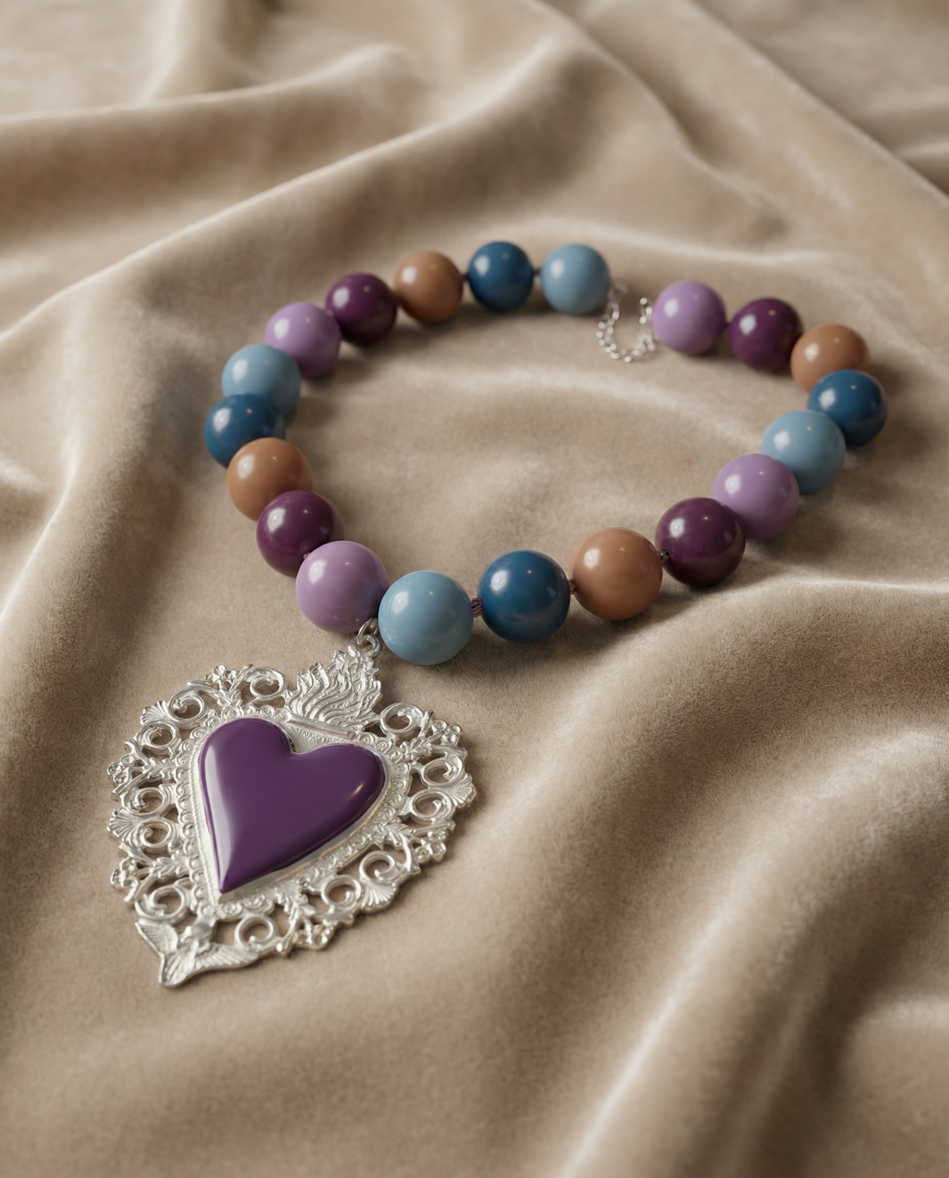 Collana Sacro Cuore Sinfonia di Primavera